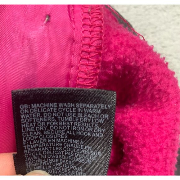 The North Face Jacket Women XS Pink Gray Denali Fleece Full Zip Outdoor Logo - Picture 7 of 11